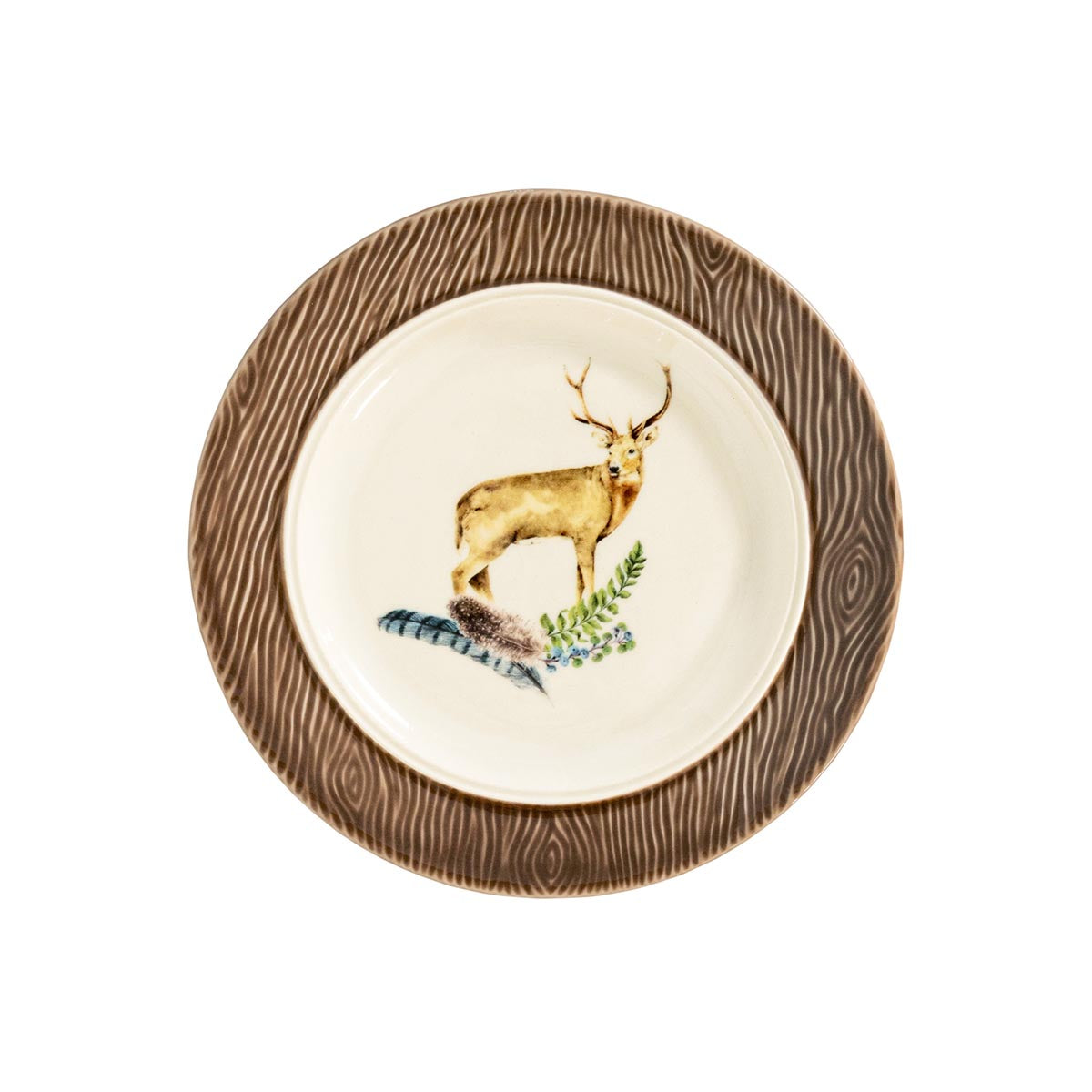 Forest Walk Animal Cocktail Plates - Set of 4
