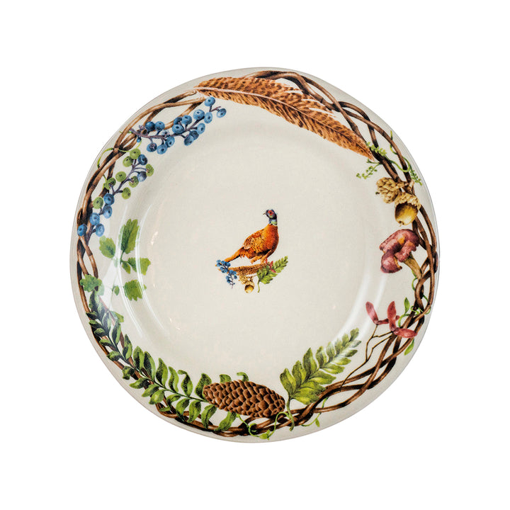 Forest Walk Dessert/Salad Plate Assorted Set/4