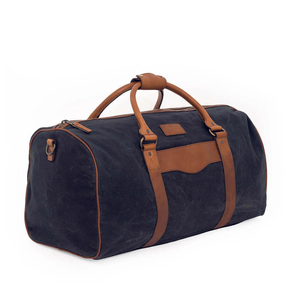 Campaign Waxed Canvas Large Field Duffle