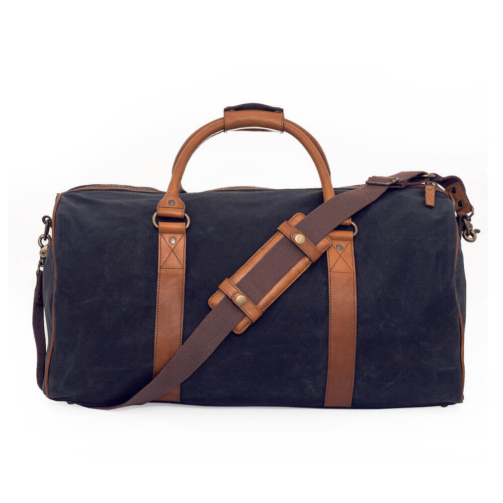 Campaign Waxed Canvas Large Field Duffle