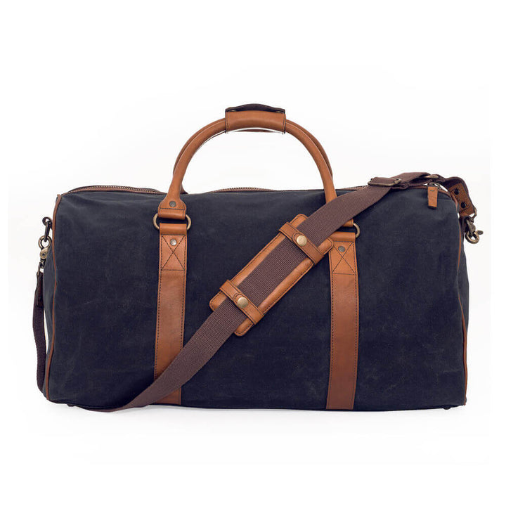 Campaign Waxed Canvas Large Field Duffle