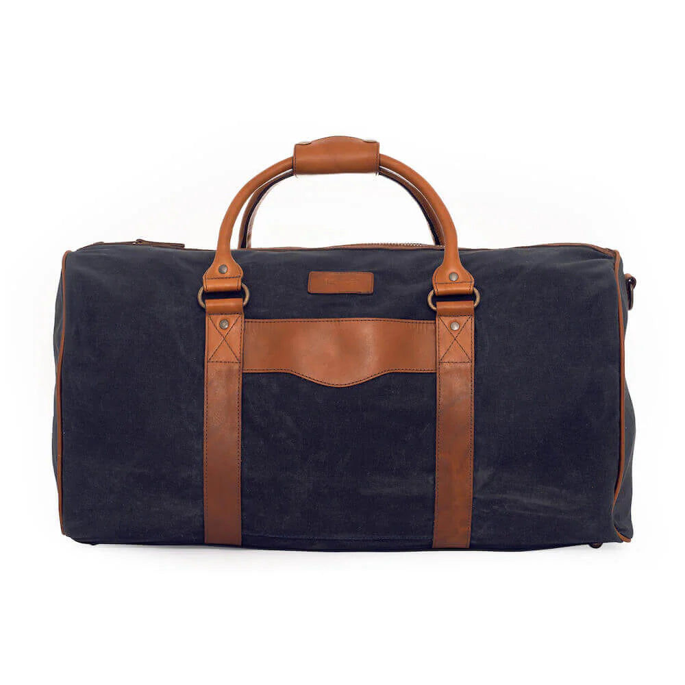 Campaign Waxed Canvas Large Field Duffle