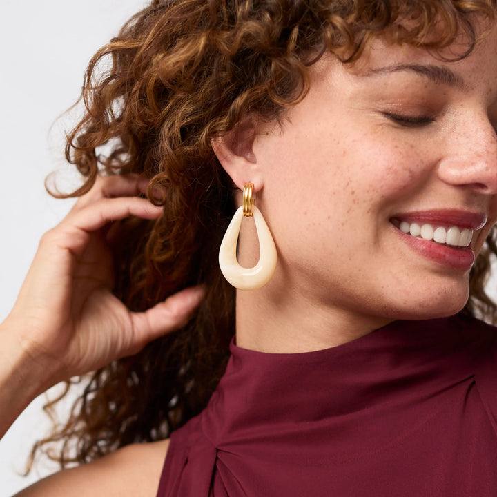 Carnaby Doorknocker Earring