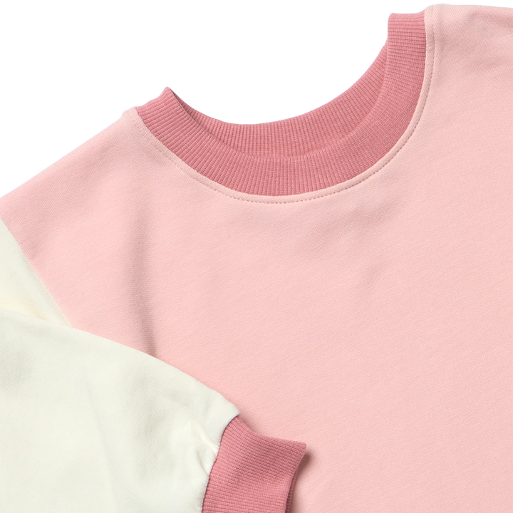 Baby Runaround Jumpsuit - Pink Color Block