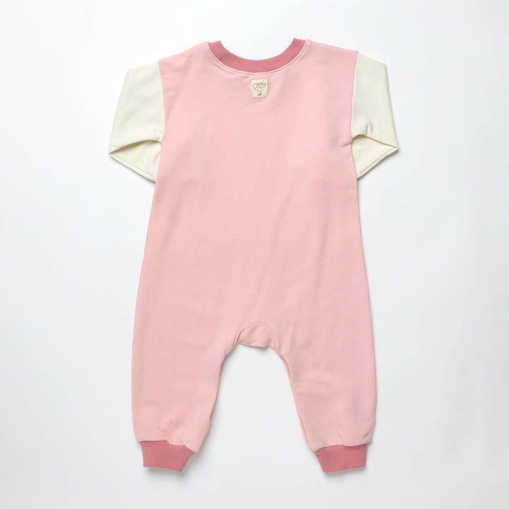 Coop Baby Runaround Jumpsuit - Pink Color Block