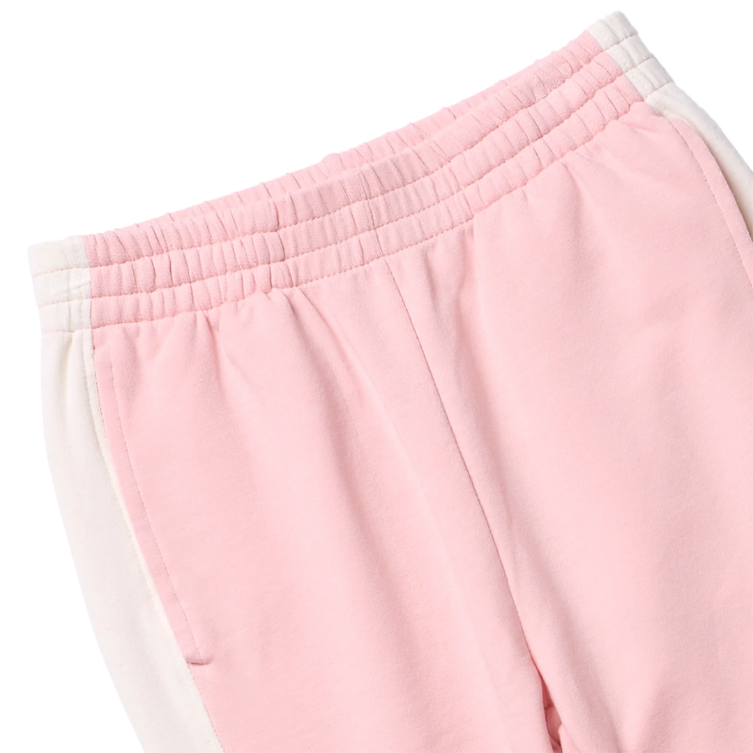 Baby Puzzle Jogger Set - Pink Color Block