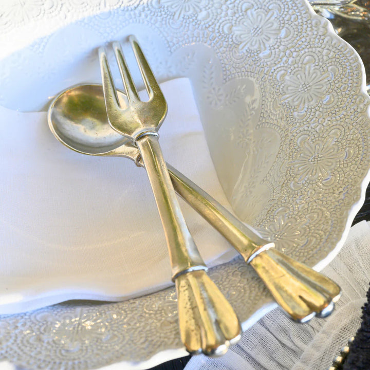 Peltro Salad Servers