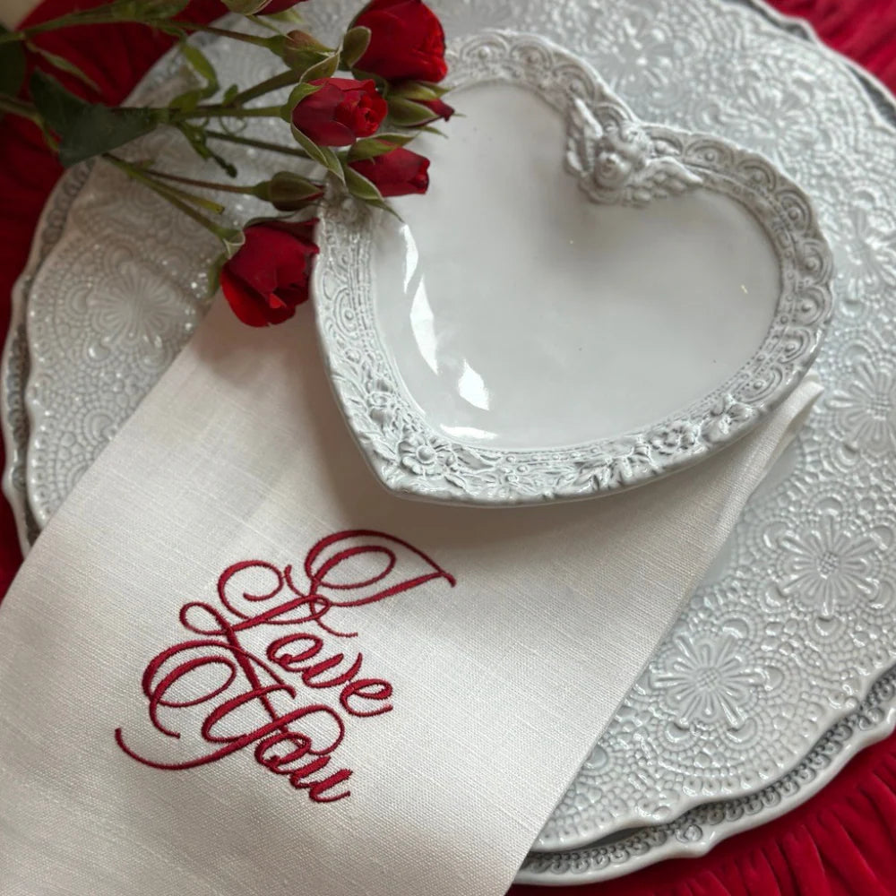 Cherubino Heart Plate