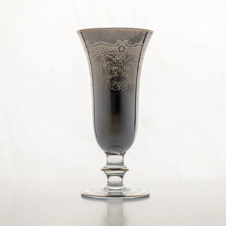 Rialto Borghese Etched Flute - Grey