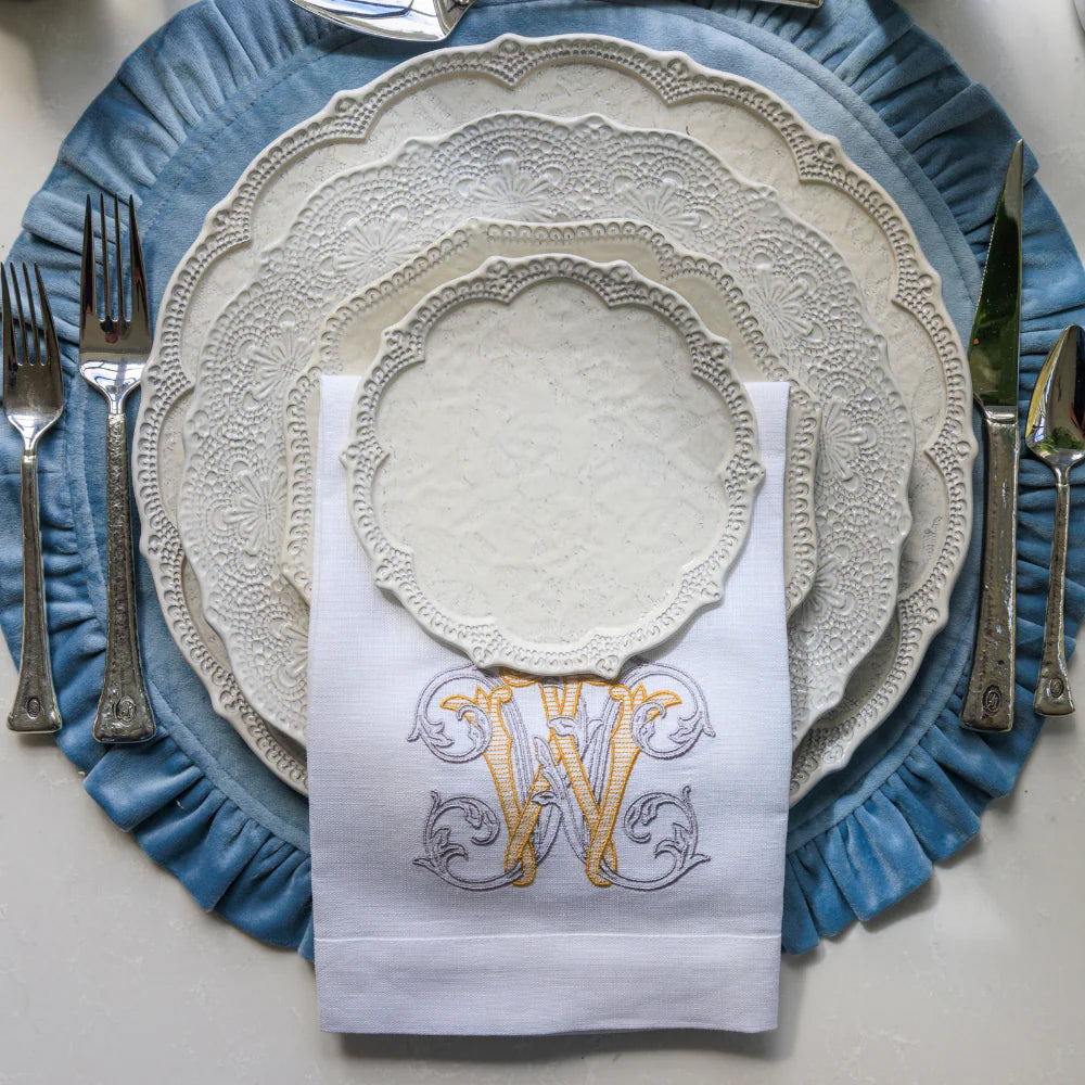 Merletto Antique Canape Plate