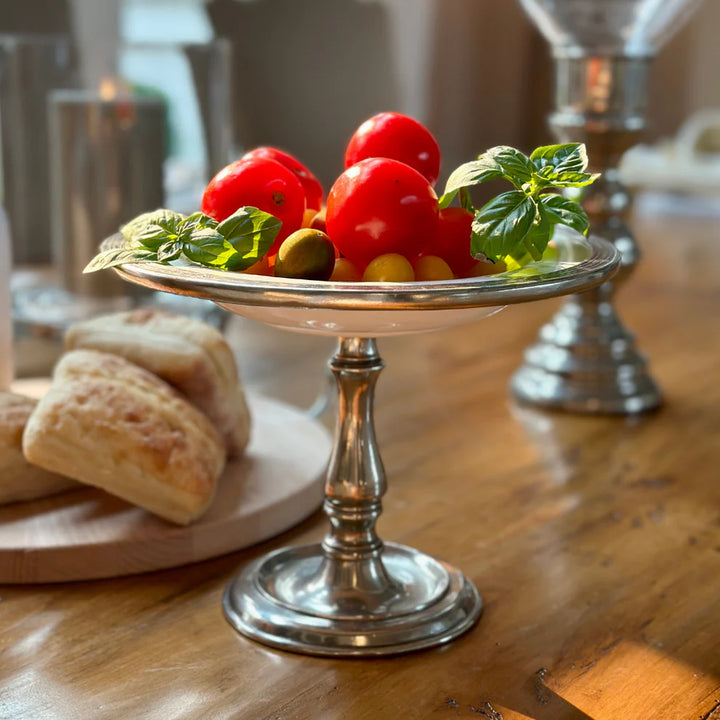 Tuscan Pedestal Plate
