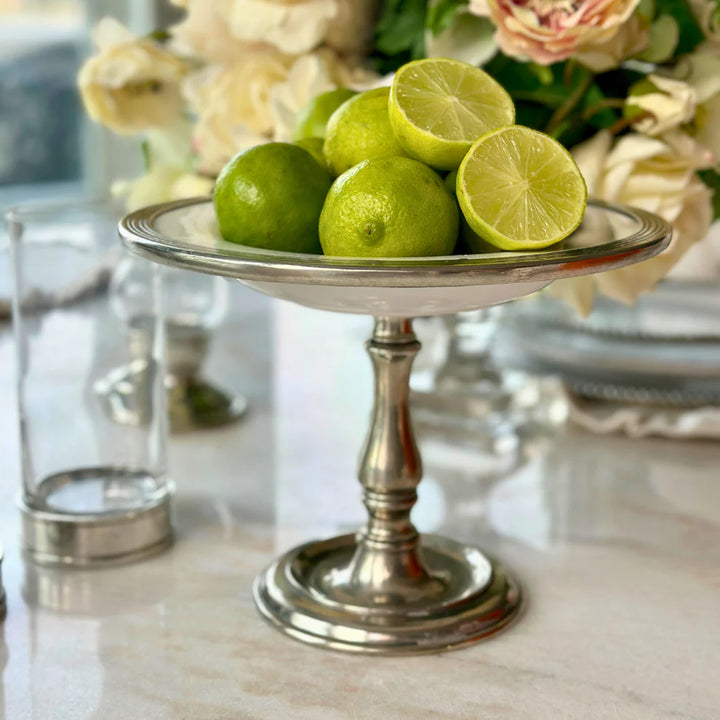 Tuscan Pedestal Plate