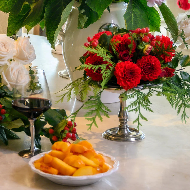Tuscan Pedestal Plate