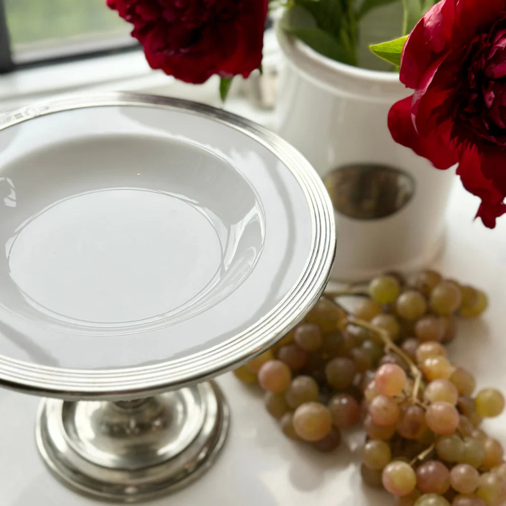Tuscan Pedestal Plate