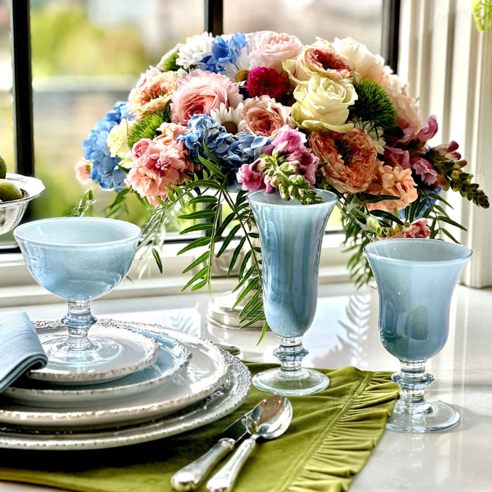 Rialto Water/Wine Glass - Adriatic Blue