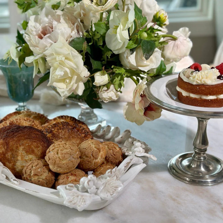 Tuscan Pedestal Plate