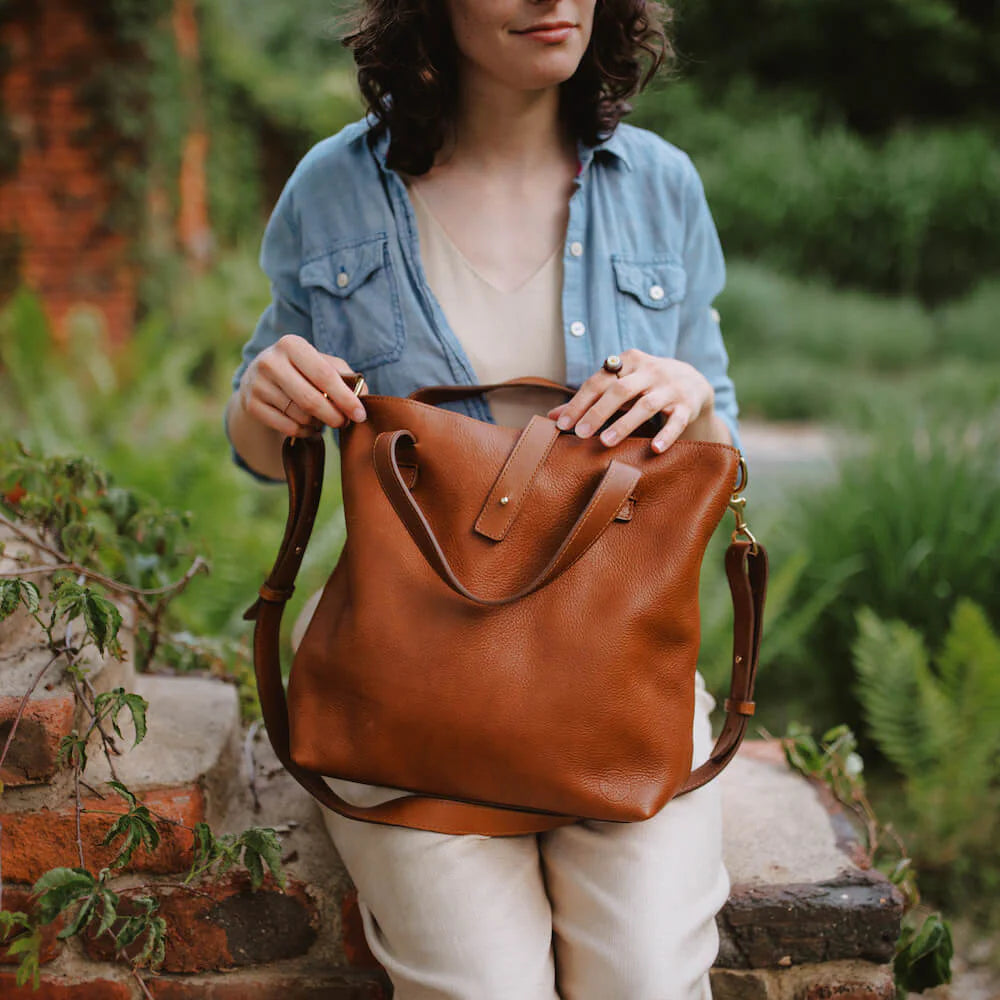 Craft &amp; Forge Leather Tote