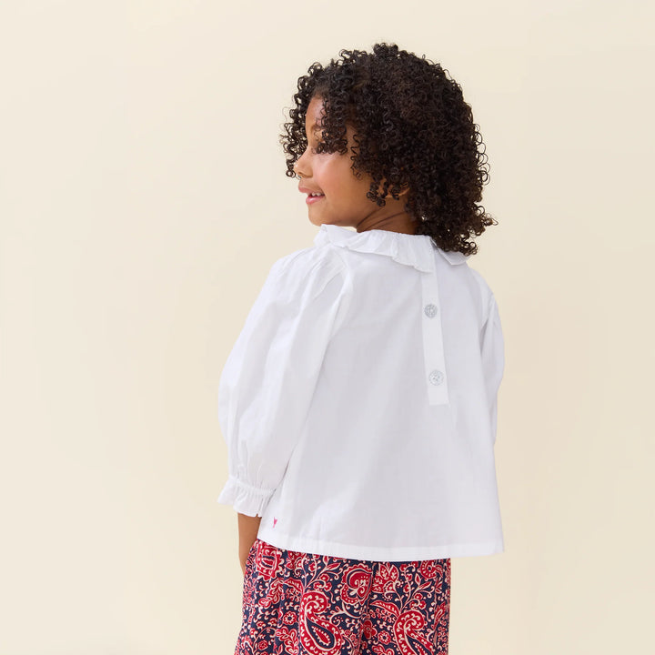 Girls Amara Top - White
