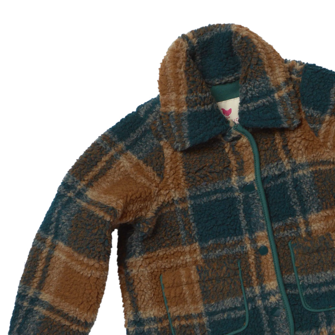 Boys Jace Jacket - Pumpkin Patch Plaid