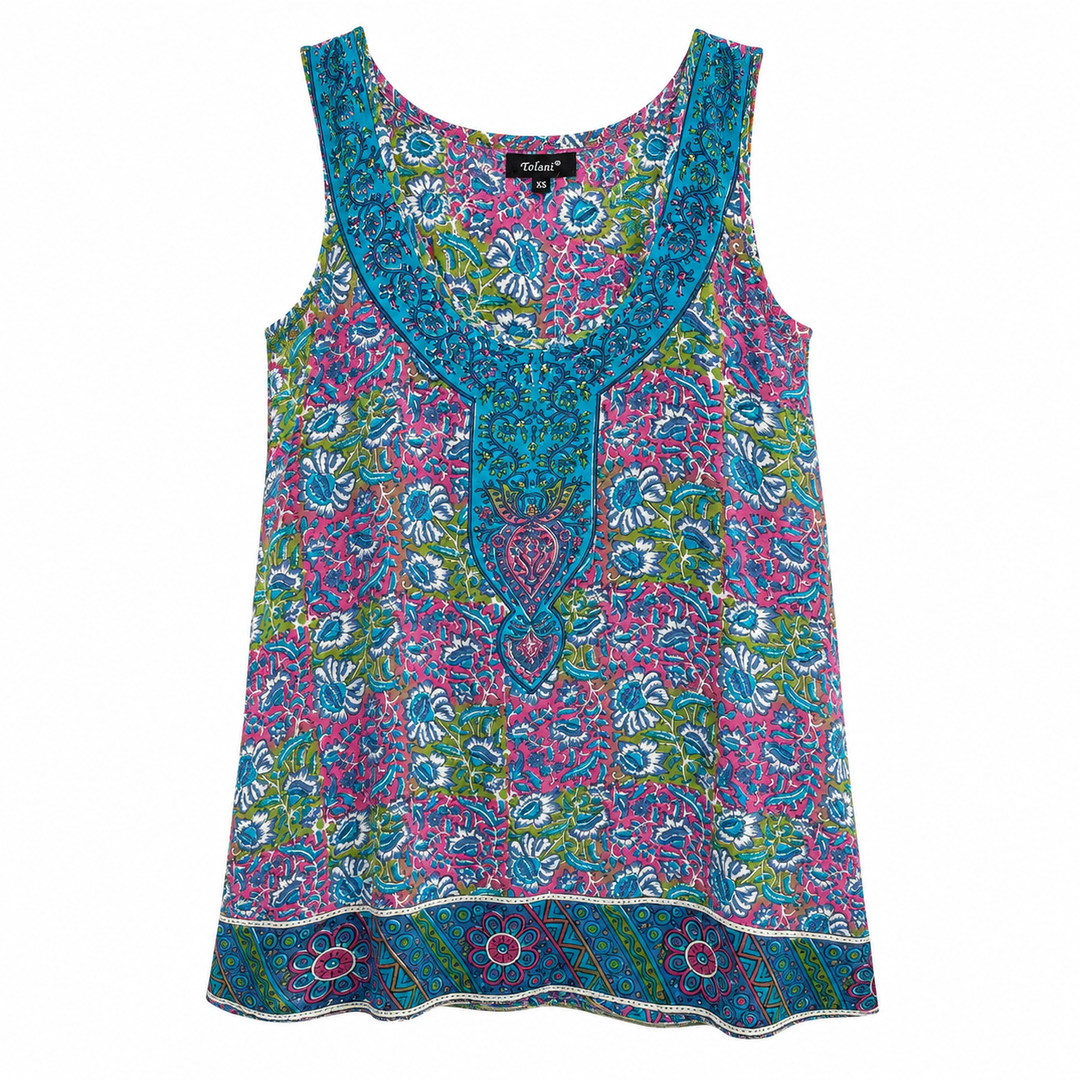 Vicky Tank - Teal