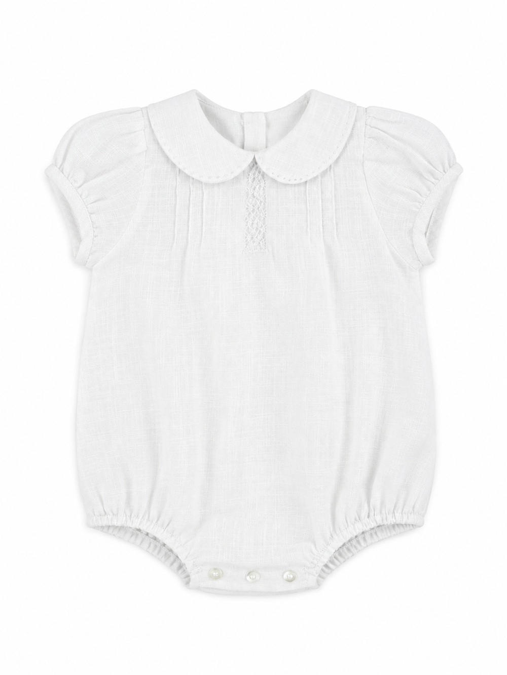 White Linen & Lace Bubble
