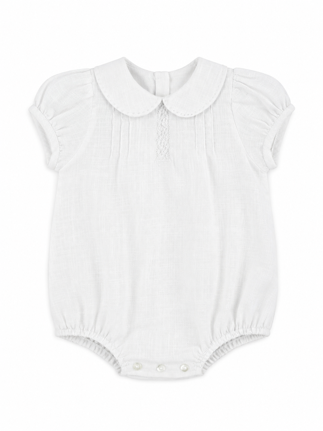 White Linen & Lace Bubble