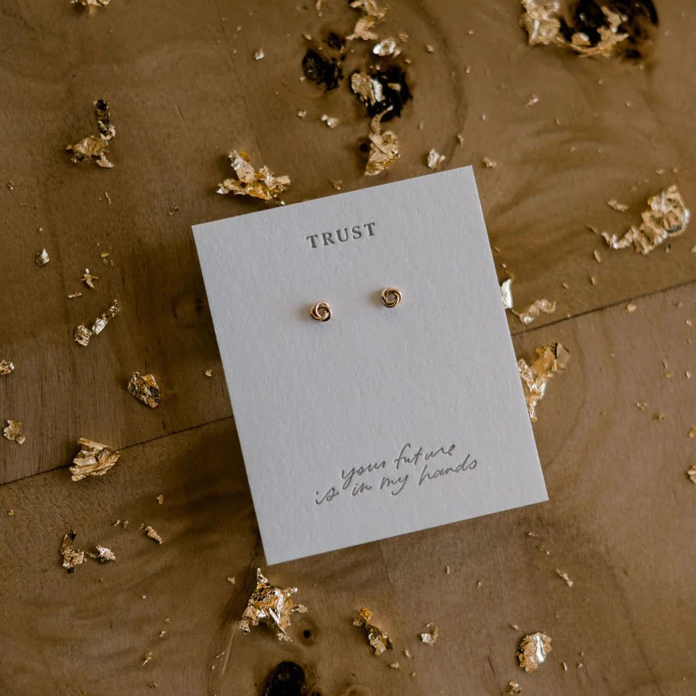 Trust Earring Studs