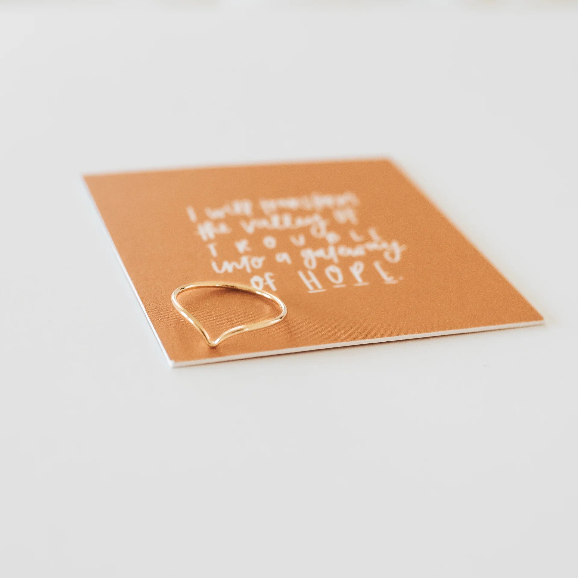 He Will Comfort You Ring K&K's Giving Tree