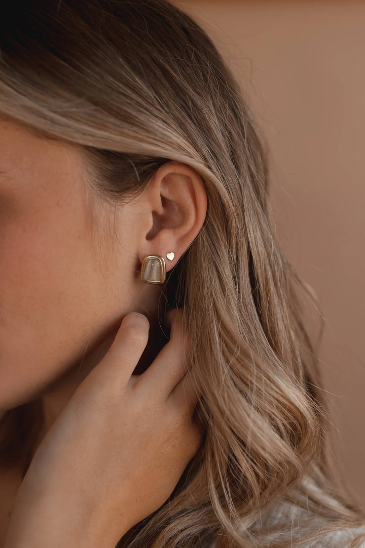 Courage + A Soft Heart Earring Set