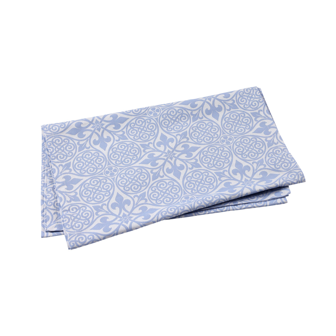 Damask Runner - Blue
