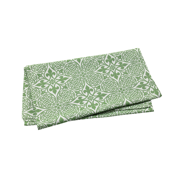 Damask Runner - Green
