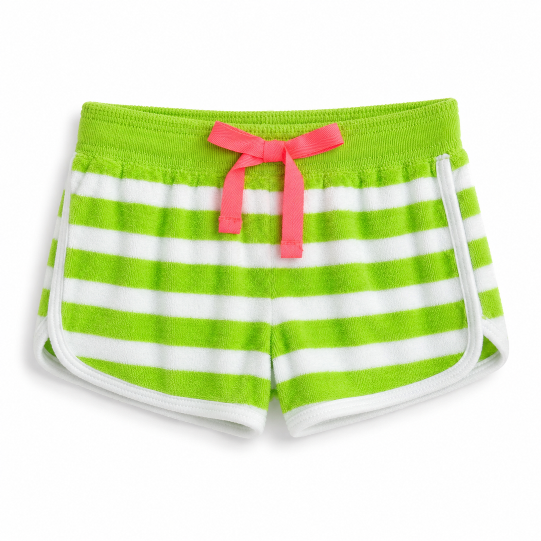 Girls Stripe Terry Coverup