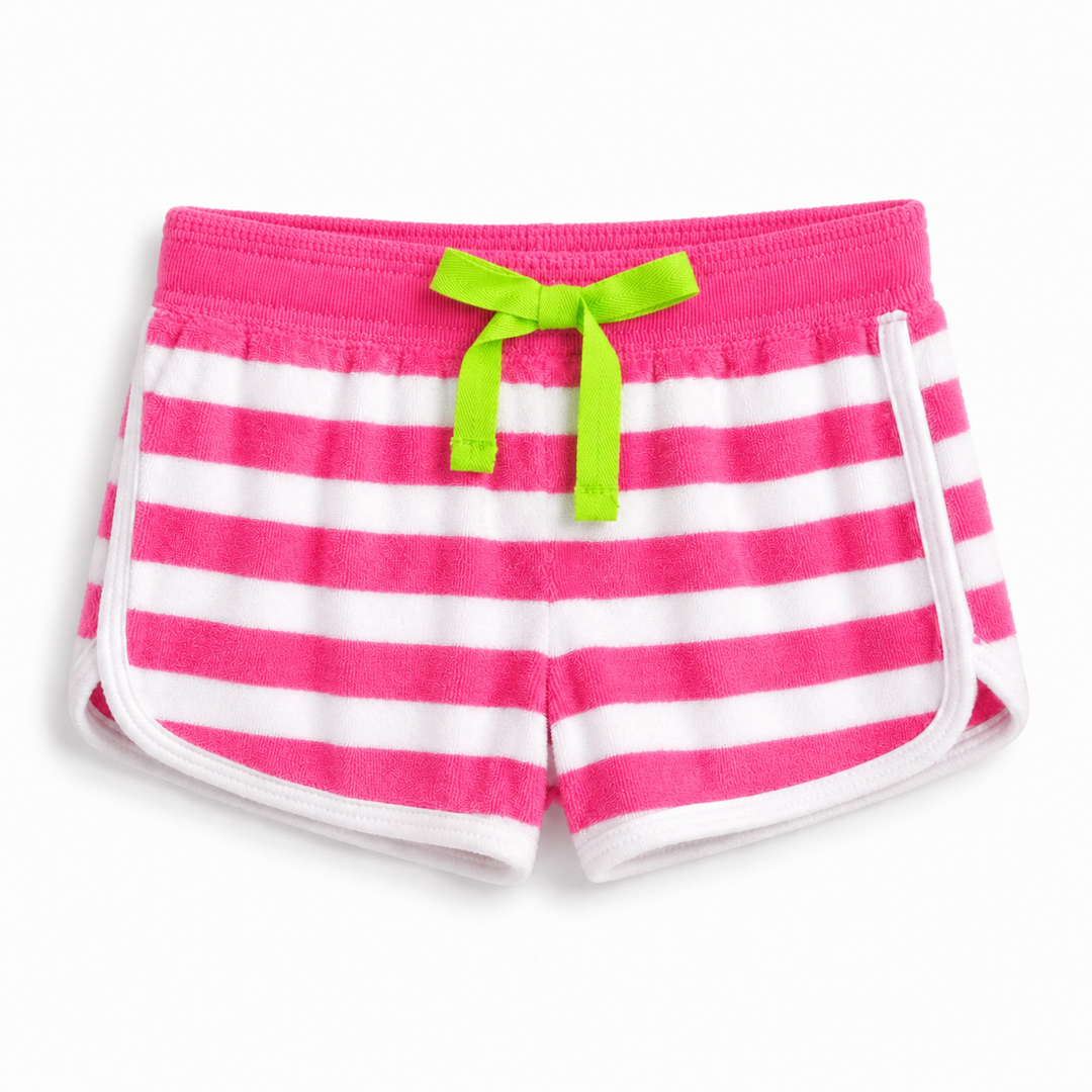 Girls Stripe Terry Coverup