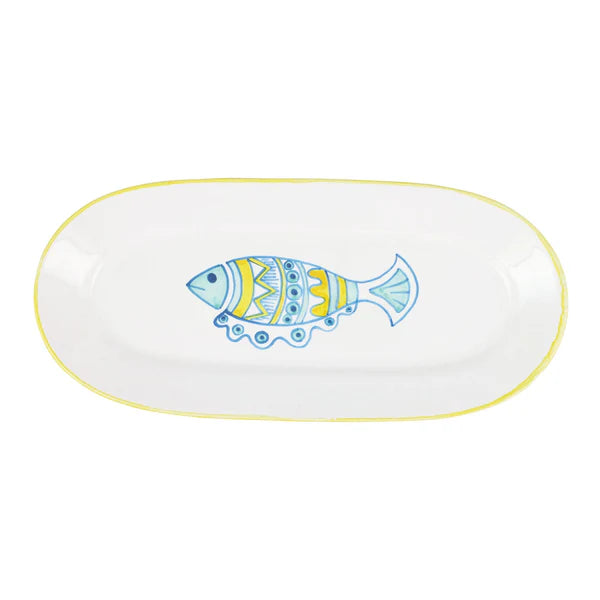 Elba's Fish Narrow Oval Platter