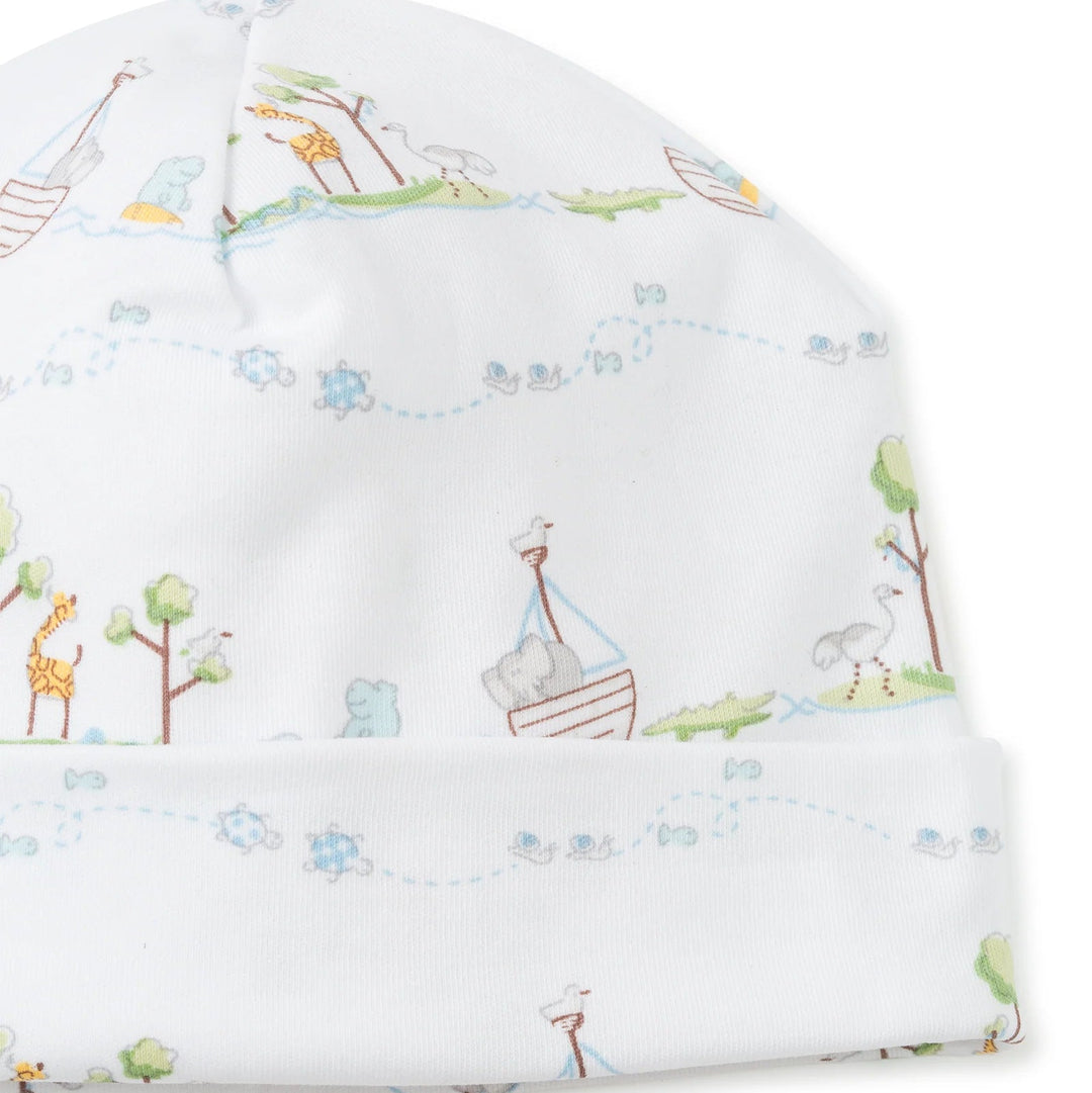 Noah's Print Hat - Blue