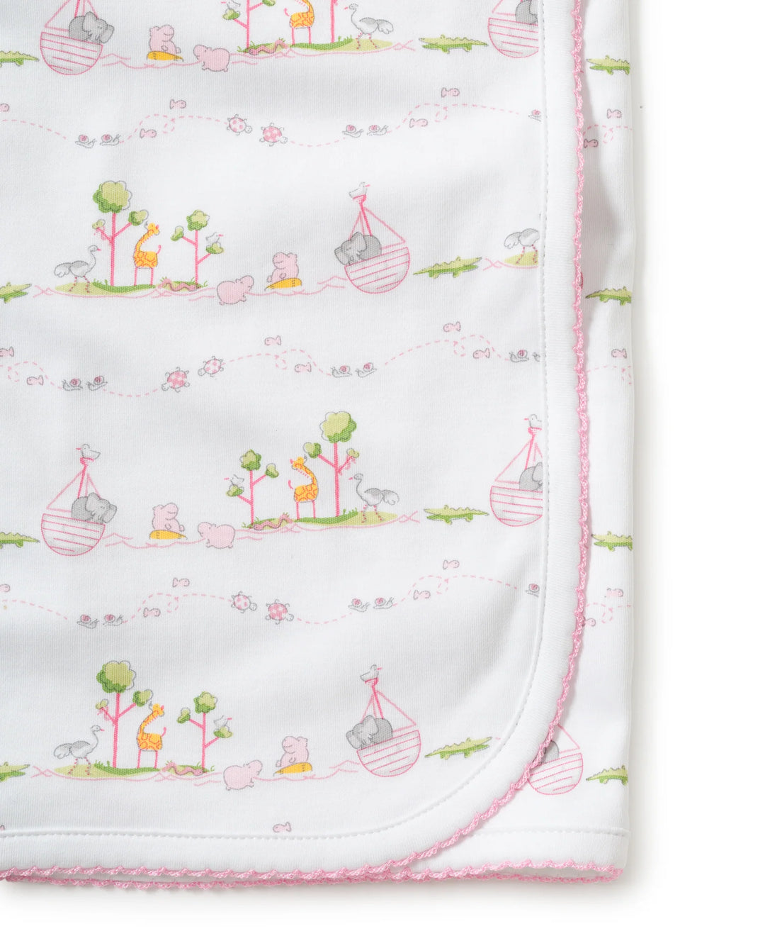 Noah's Print Blanket - Pink