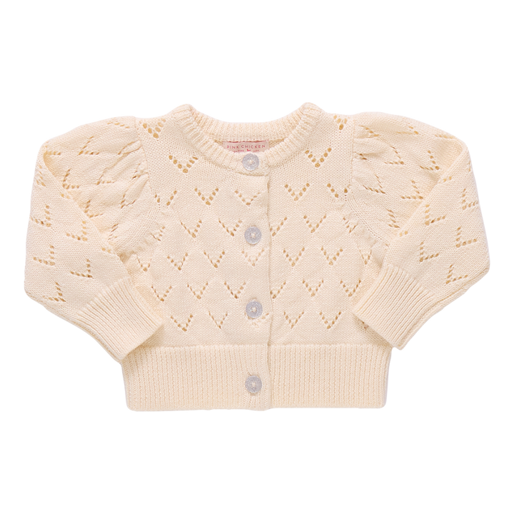 Girls Connie Sweater - Ivory