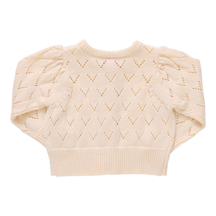 Girls Connie Sweater - Ivory