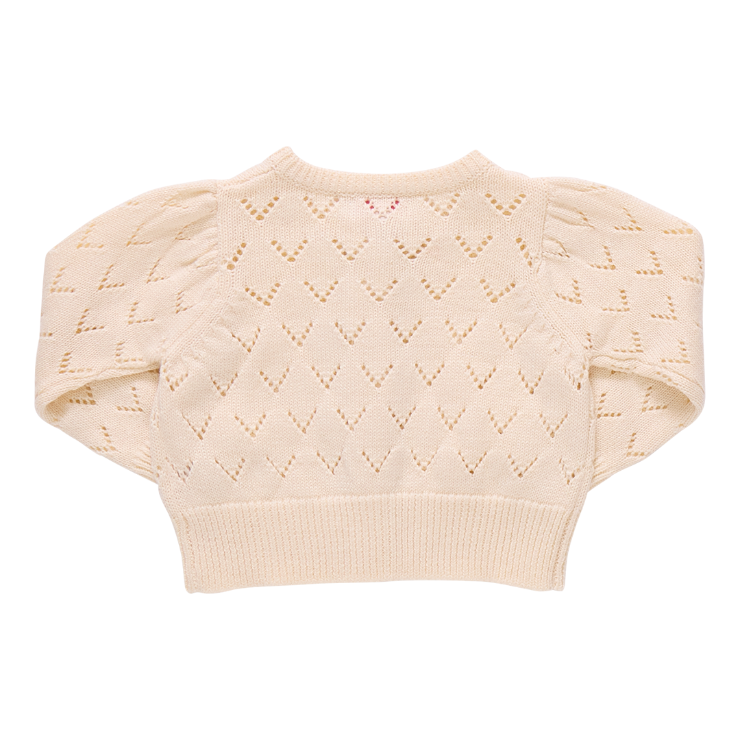 Baby Girls Connie Sweater - Ivory