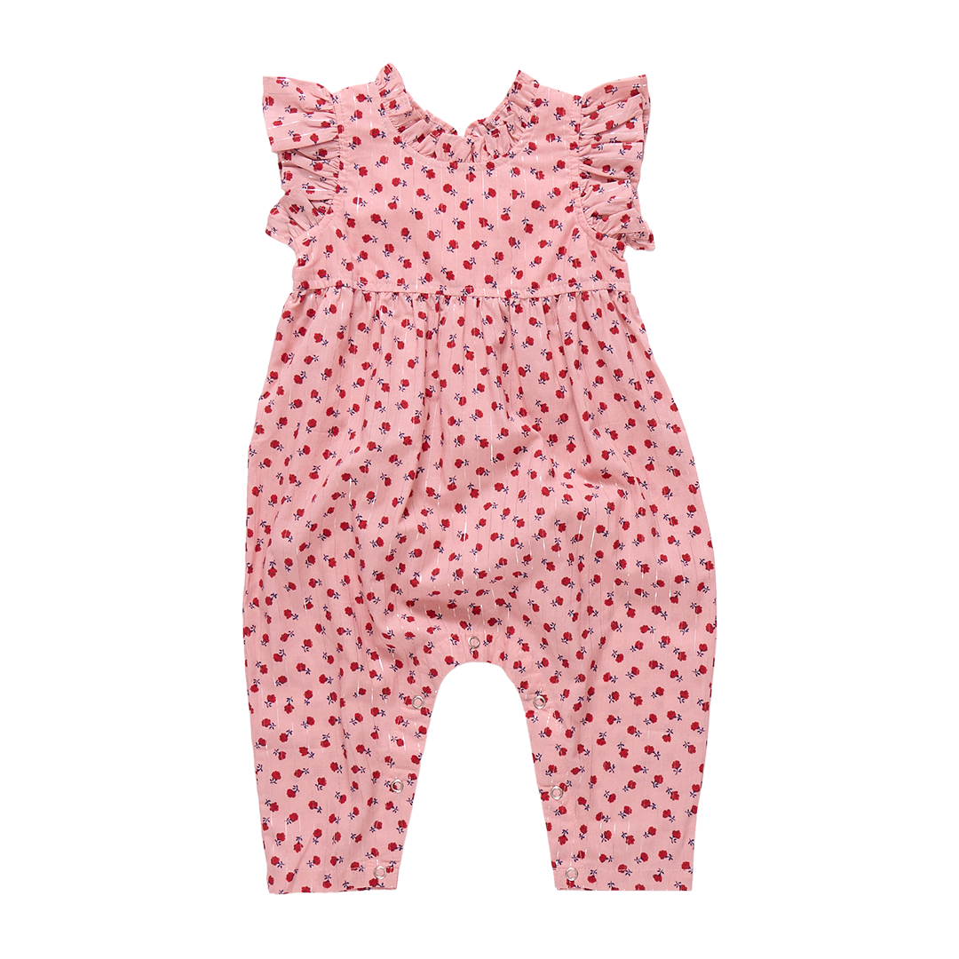 Baby Girls Jennifer Jumper - Pink Tiny Roses