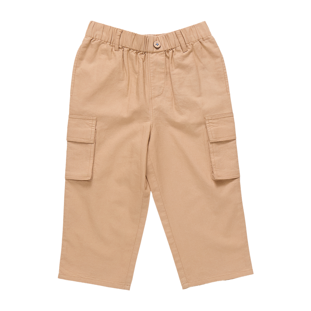 Boys Cargo Pant - Khaki