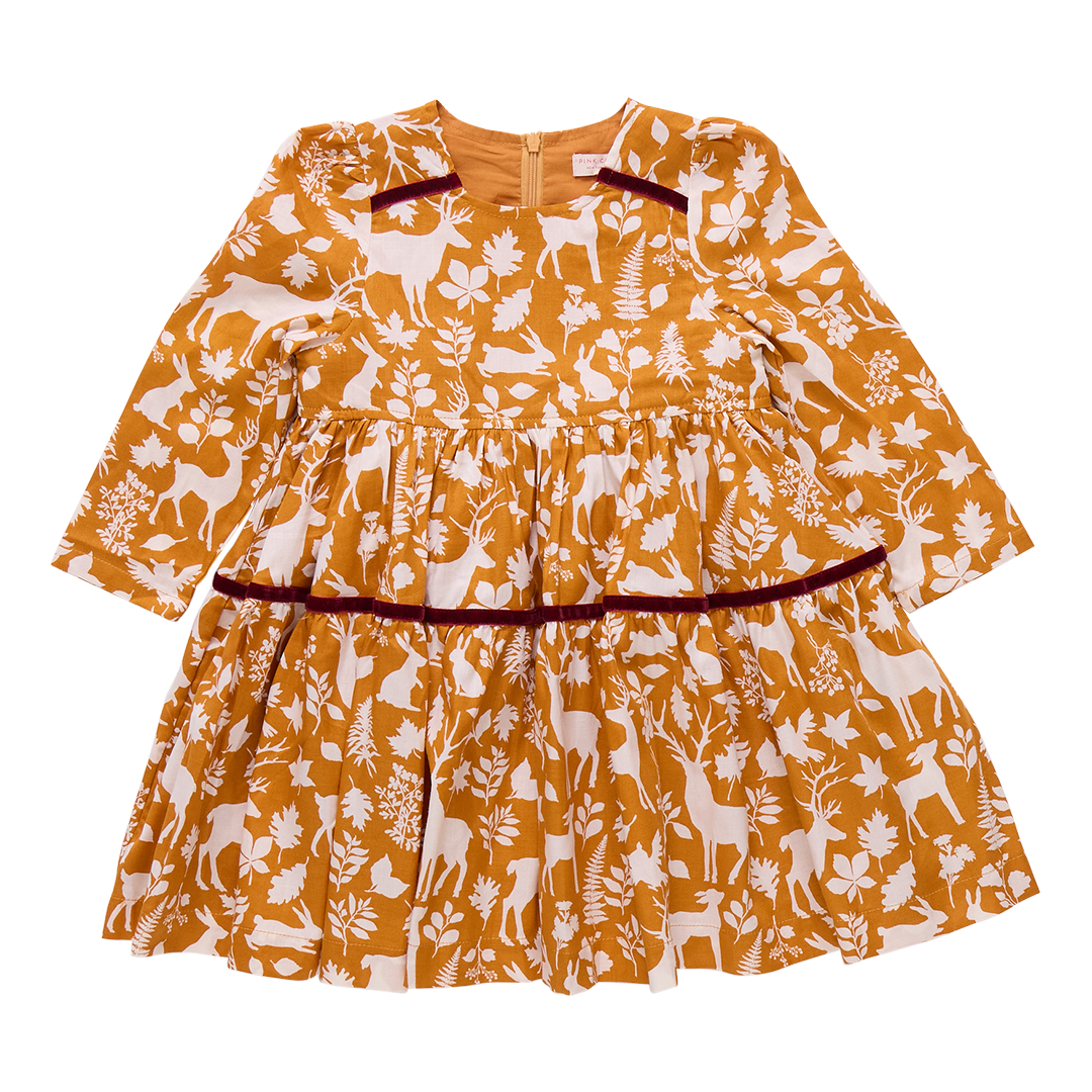 Girls Lennon Dress - Harvest Botanical