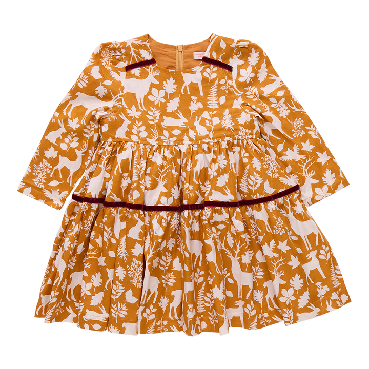 Girls Lennon Dress - Harvest Botanical