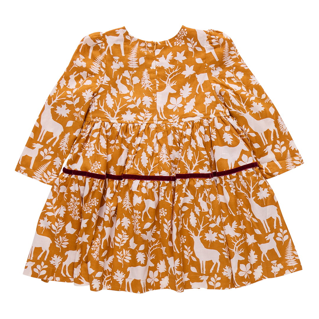 Girls Lennon Dress - Harvest Botanical