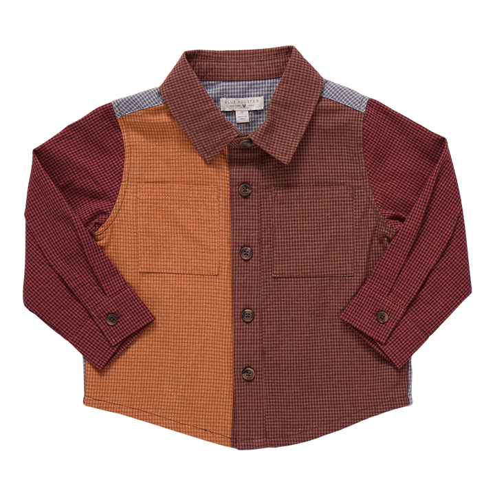 Boys Jack Shirt - Mixed Checks
