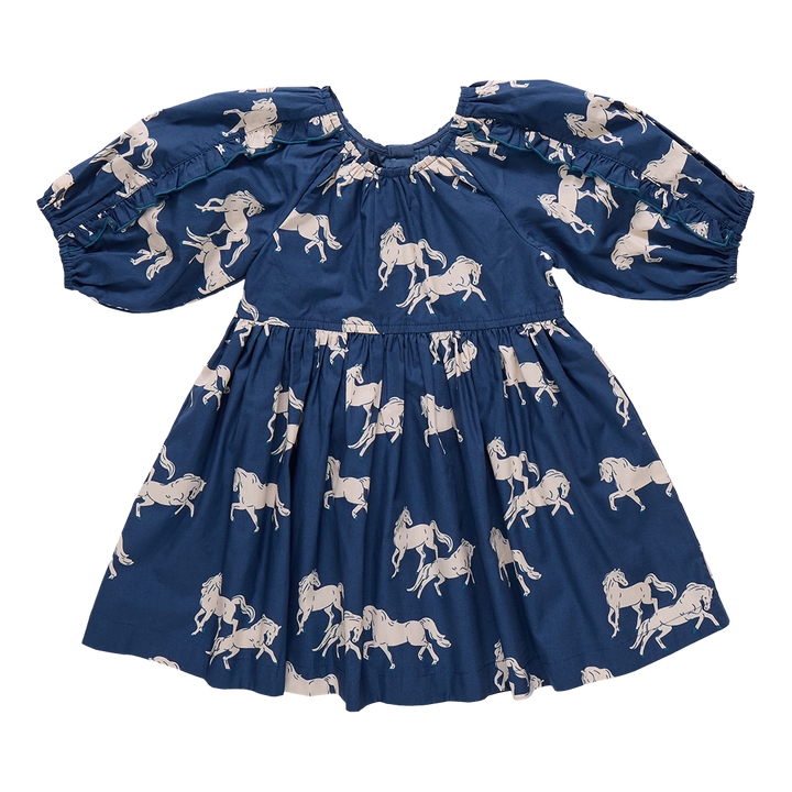 Girls Katya Dress - Wild Horses
