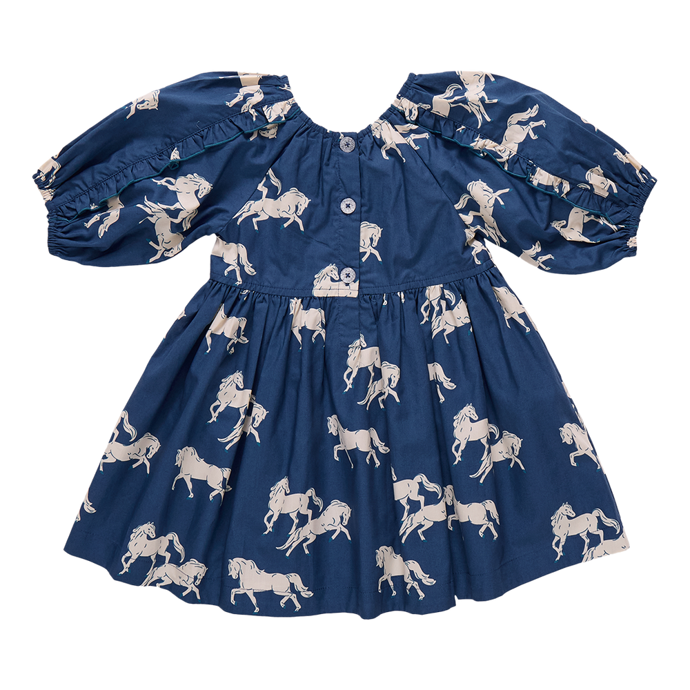 Girls Katya Dress - Wild Horses