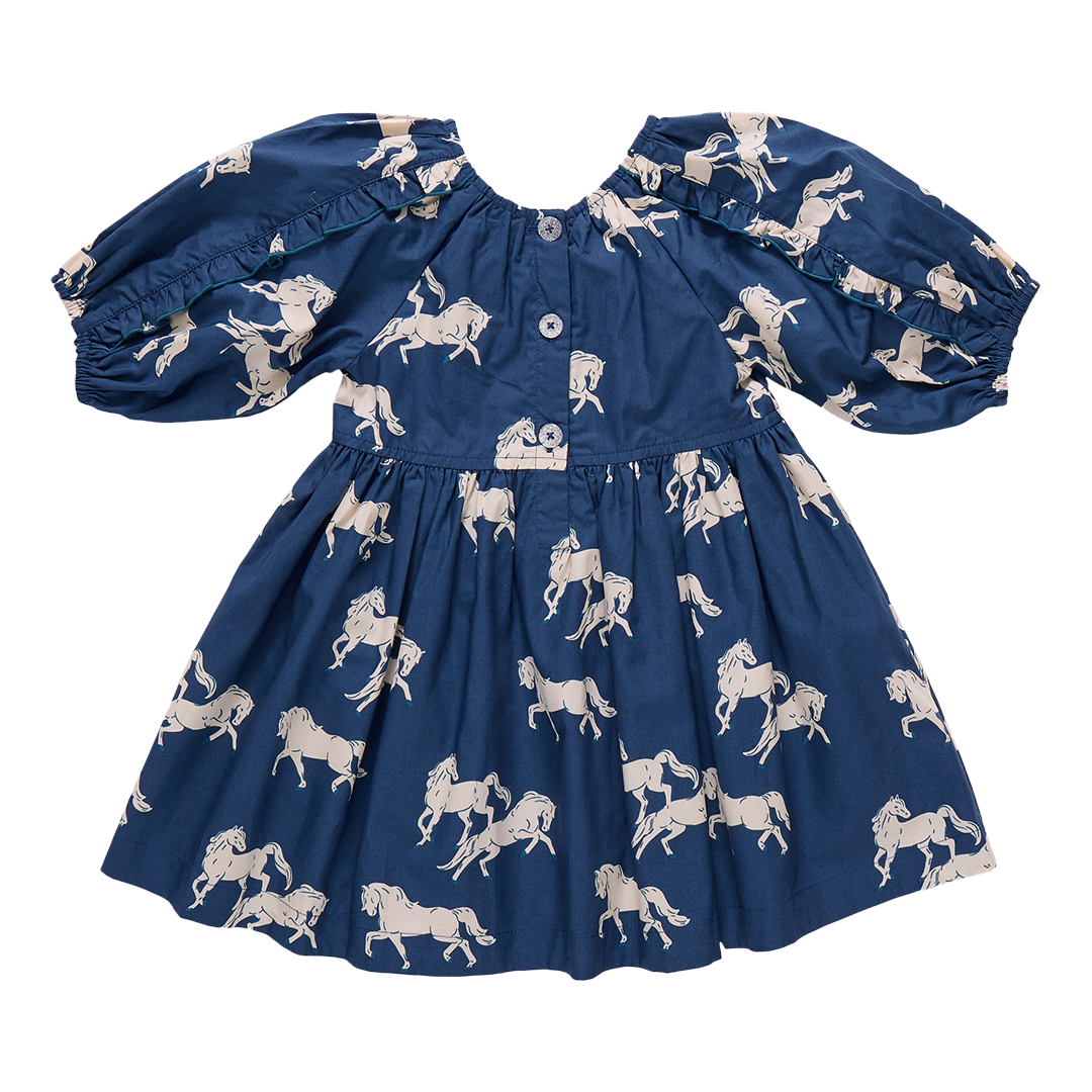 Girls Katya Dress - Wild Horses