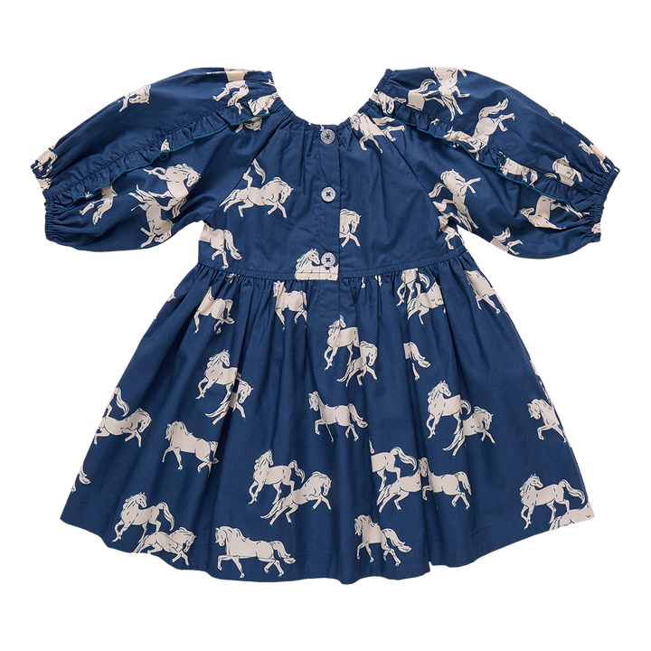 Girls Katya Dress - Wild Horses
