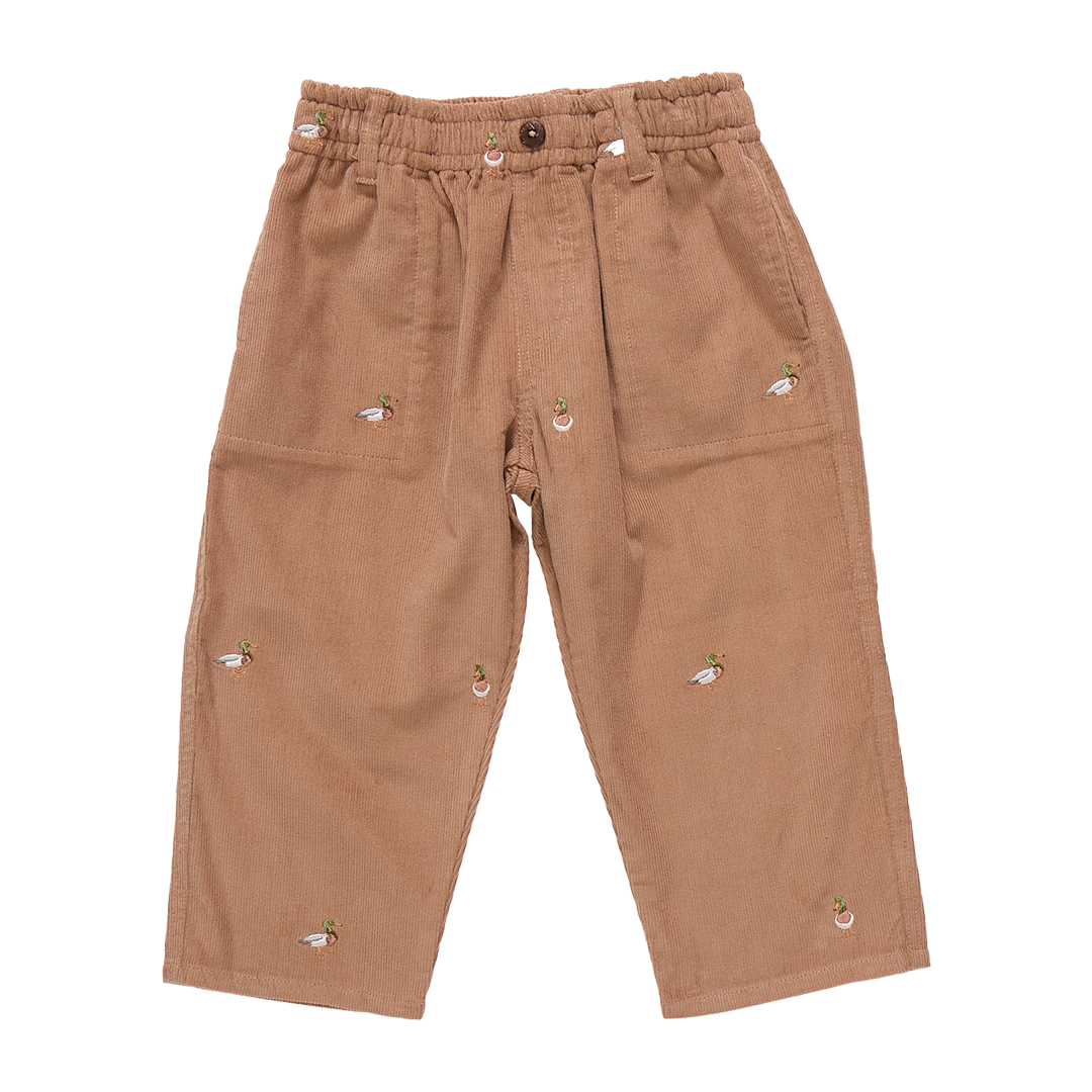 Boys Jackson Pant - Mallard Embroidery